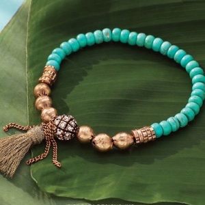 Silpada Caribbean Cool Stretch Bracelet
